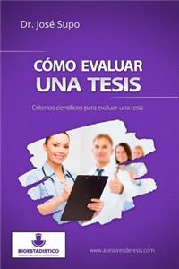 Cómo evaluar una tesis