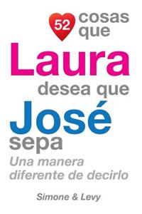 52 Cosas Que Laura Desea Que José Sepa