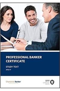 Professional Banker Certificate