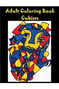 Adult Coloring Book: Cubism