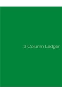 3 Column Ledger