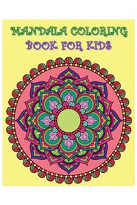 Mandala Coloring Book For Kids