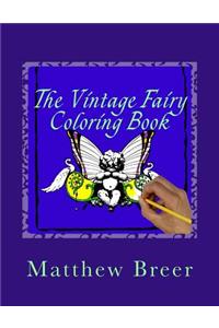 Vintage Fairy Coloring Book