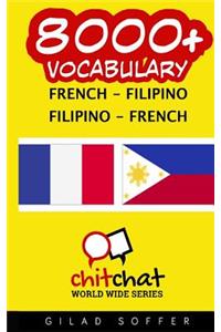 8000+ French - Filipino Filipino - French Vocabulary