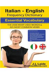 Italian English Frequency Dictionary - Essential Vocabulary