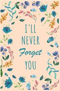 I'll Never Forget You
