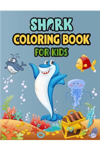 Shark Coloring Book For kids