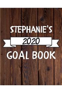 Stephanie's 2020 Goal Book