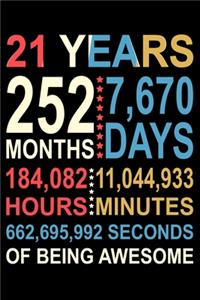 21 Years Of Being Awesome