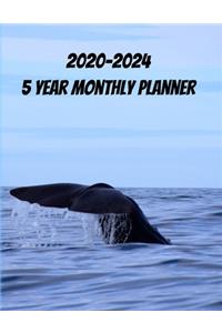 2020-2024 5 Year Monthly Planner