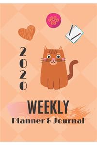 2020 Weekly Planner & Journal: Schedule Organiser