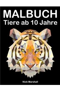 Malbuch Tiere ab 10 Jahre
