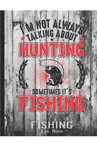 Fishing Journal Complete Fisherman's Log Book