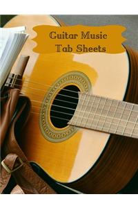 Guitar Music Tab Sheets