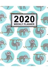 Sloth Weekly Planner 2020