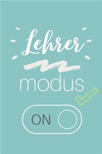 Lehrer Modus on