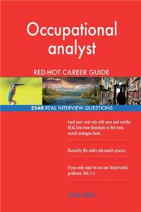 Occupational analyst RED-HOT Career Guide; 2540 REAL Interview Questions