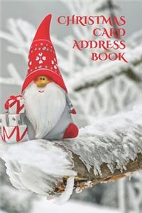 Christmas Card Address Book