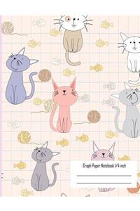Graph note book 1/4 inches