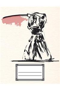 Kendo Warrior Genkouyoushi Kanji, Hiragana & Katakana Practice Notebook