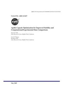 The Apollo Capsule Optimization for Improved Stability and Computational/Experimental Data Comparisons