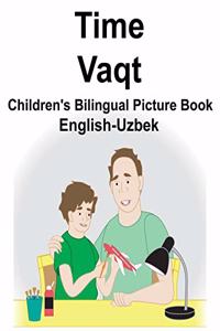 English-Uzbek Time/Vaqt Children's Bilingual Picture Book