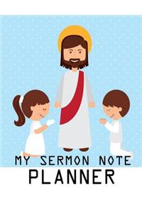 My Sermon Note Planner