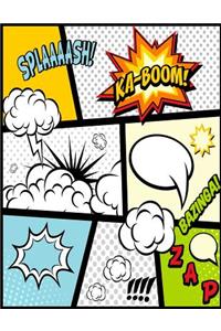 Blank Comic Book For Kids
