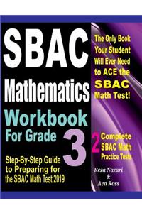 Sbac Mathematics Workbook for Grade 3