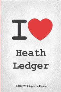 I Heath Ledger 2018-2019 Supreme Planner