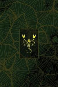Monogram Scorpio Notebook