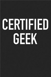 Certified Geek