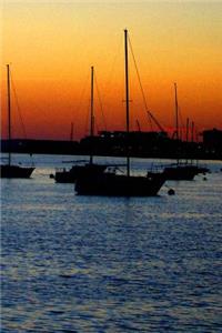 2019 Weekly Planner Boats Harbor Sunrise Sunset 134 Pages