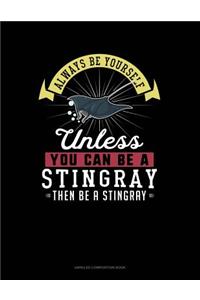 Always Be Yourself Unless You Can Be a Stingray Then Be a Stingray