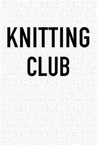 Knitting Club