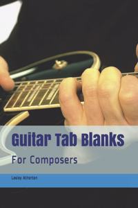 Guitar Tab Blanks