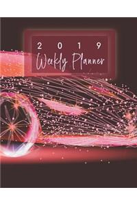 2019 Weekly Planner: Dated 12 Month Planner Weekly Monthly and Yearly Planner to Achieve Your Goals with Events Planning Checklist