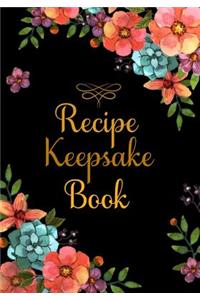 Recipe Keepsake Book