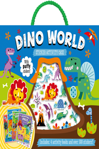 Dino World Sticker Activity Case