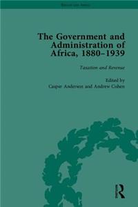 Government and Administration of Africa, 1880-1939