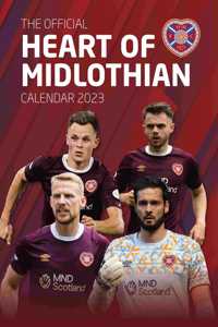 Official Heart of Midlothian FC A3 Calendar 2023