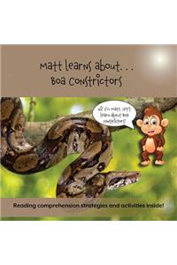 Matt Learns about . . . Boa Constrictors