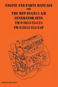 Engine and parts Manuals for the MEP 804/814 A/B Generator Sets TM 9-2815-254-24 and TM 9-2815-254-24P