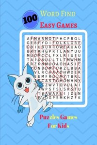 100 Word Find Easy Games Puzzles Games For Kids