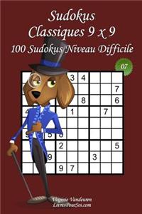 Sudokus Classiques 9 x 9 - Niveau Difficile - N°7