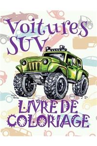 Voitures SUV Livre de Coloriage