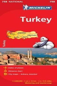 Turkey - Michelin National Map 758
