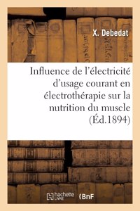 Influence des différentes formes de l'électricité d'usage courant en électrothérapie