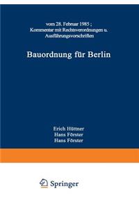 Bauordnung Für Berlin