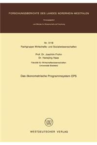 Das Ökonometrische Programmsystem EPS